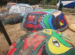 Phục dựng con đường từng xác lập kỷ lục bức tranh thuyền thúng dài và độc đáo nhất Việt Nam