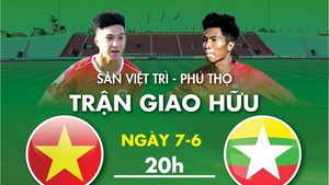 Xem trực tiếp U23 Việt Nam - U23 Myanmar