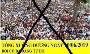 Công an Ninh Thuận chống phần tử xấu kích động người dân biểu tình