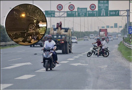 ‘Tháo khoán’ xe máy vào Đại lộ Thăng Long và những cái chết thảm khốc chắc chắn diễn ra