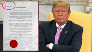 Tổng thống Trump 'chơi trội', ký một mình một kiểu trong tuyên bố chung với lãnh đạo các nước