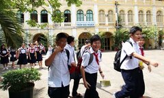 Đề thi và đáp án vào lớp 6 Trường chuyên Trần Đại Nghĩa TP.HCM