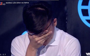 Nhiều thí sinh ôm mặt khóc tiếc nuối trong cuộc thi tuần Olympia nghẹt thở đến phút cuối
