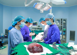 Bác sĩ bệnh viện 108 cắt bỏ thành công khối u khổng lồ chưa từng có