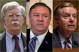 Bộ 3 'diều hâu' ép Tổng thống Trump cứng rắn hơn với Iran