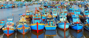 Vi phạm vùng biển nước ngoài, 2 tàu cá Bình Thuận bị ‘cấm cửa’ khơi xa