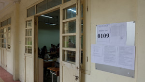 Bên trong phòng thi THPT Quốc gia 2019 đươc bố trí thế nào?