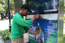 Trải nghiệm cây lọc nước trí tuệ nhân tạo uống trực tiếp tại vòi lần đầu xuất hiện ở Hà Nội