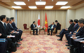 Thủ tướng tiếp một số doanh nghiệp Nhật Bản