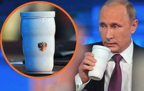 ‘Cốc giữ nhiệt Putin’ – món hàng 'hot' tại Trung Quốc