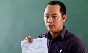 Xuất hiện bài thi THPT Quốc gia bất thường tại Thanh Hóa