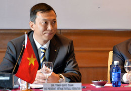 Phó Chủ tịch VFF Trần Quốc Tuấn: 'Quyết giành vé dự World Cup 2026'