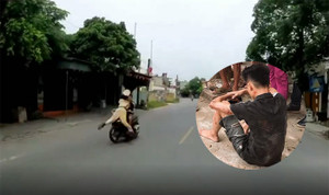 Xác định danh tính tên côn đồ lái xe như bay hất văng chiến sĩ CSGT Hải Phòng lên không trung