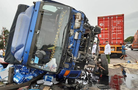 Infographic: 3 vụ tai nạn kinh hoàng liên tiếp xảy ra tại 'điểm đen' ở Hải Dương, 7 người chết