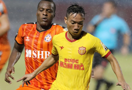 Video: Đánh bại SLNA, Dược Nam Hà Nam Định nhảy vào top 5 V-League