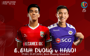 B.Bình Dương vs Hà Nội FC: Chung kết đỉnh cao đưa bóng đá Việt Nam sang trang sử mới
