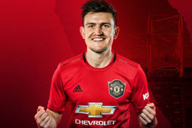 Harry Maguire cập bến MU, trở thành hậu vệ đắt giá nhất lịch sử thế giới