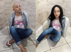 Video: Trùm tội phạm đeo mặt nạ, giả làm con gái để trốn tù