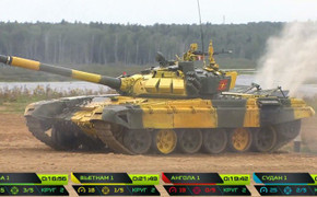 Về đích với thành tích kỷ lục, đội tuyển xe tăng Việt Nam đứng đầu bảng vòng loại Tank Biathlon 2019