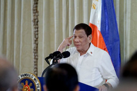 Tổng thống Duterte: Philippines không chấp nhận Trung Quốc sở hữu Biển Đông