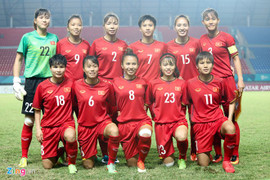 Tuyển nữ Việt Nam thắng Campuchia 10-0 ở giải Đông Nam Á 2019