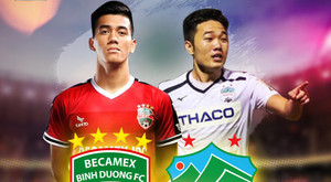 Vòng 21 V-League 2019: B.Bình Dương đá trận cầu 6 điểm với HAGL