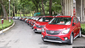 Xe Vinfast gia nhập thị trường taxi công nghệ