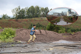 Đổ trộm hàng chục tấn bùn thải Nhà máy Alumin Nhân Cơ ra môi trường: Lãnh đạo công ty nói để cải tạo đất