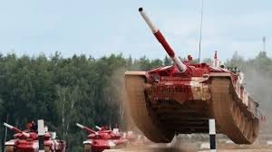 Clip: Màn trình diễn ấn tượng của xe tăng Nga tại chung kết Tank Biathlon 2019