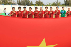 Tuyển nữ Việt Nam đè bẹp Myanmar, vượt vòng bảng với hiệu số không tưởng