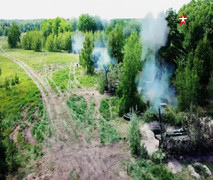 Video: Cận cảnh 'súng cối mạnh nhất thế giới' của Nga khai hỏa