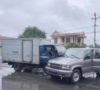 Tông xe liên hoàn trên đường Hồ Chí Minh, 2 người bị thương