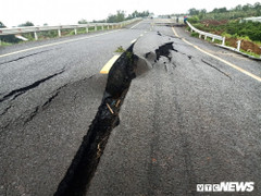 Đường tránh hơn 200 tỷ đồng ở Gia Lai tiếp tục sụt lún lan sâu hơn