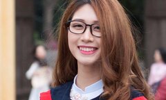 Ảnh: Nữ sinh Đại học Bách khoa Hà Nội tốt nghiệp loại giỏi, sắp du học Pháp
