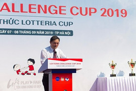 Khai mạc giải bóng đá thiếu nhi thường niên ‘Thách thức Lotteria Cup 2019’