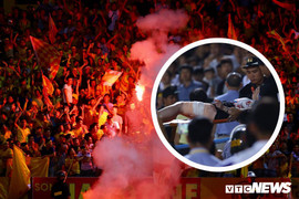 Lãnh đạo VPF: ‘Chúng tôi đang trong bệnh viện cùng nữ CĐV bị bắn pháo sáng’