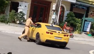 Lộ diện thân thế hai người đàn ông lái xe sang chống đối CSGT, tăng ga bỏ trốn ở Quảng Ninh