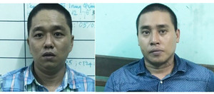 2 tên trộm 'nẫng' gọn bức tượng 200 triệu đồng trong 55 giây ra đầu thú