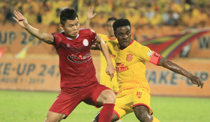 Dược Nam Hà Nam Định thủ hoà TP.HCM, chưa chắc suất trụ hạng