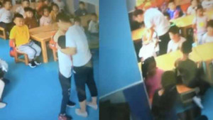 Xôn xao clip cô giáo mầm non dùng kim đâm học sinh trước cả lớp