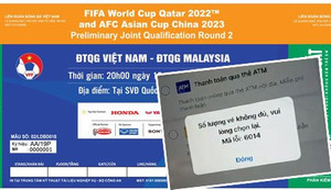 Bán vé online đợt 1 trận Việt Nam vs Malaysia: Hết bay sau 3 phút