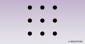 Làm thế nào để nối 16 điểm chỉ bằng 6 nét vẽ?