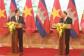 Toàn văn Tuyên bố chung Việt Nam - Campuchia