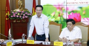 Ông Võ Văn Thưởng: Đấu tranh chống tham nhũng phải gắn liền với việc bảo vệ nền tảng tư tưởng chính trị