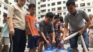 Công ty nước sạch sông Đà dừng cấp nước vô thời hạn