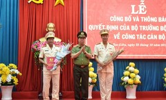 Giám đốc Công an tỉnh Bạc Liêu được điều làm Cục trưởng của Bộ Công an