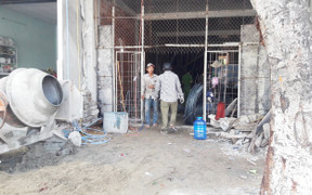 Chập điện công trình, nam công nhân bị giật rơi xuống đất, thương tích nặng