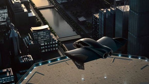 Lộ hình ảnh ban đầu ô tô bay sang trọng, có thể đậu trên nóc nhà