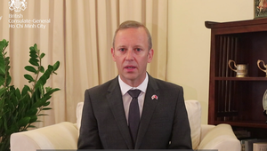 Clip: Đại sứ Anh tại Việt Nam lên tiếng vụ 39 thi thể trong container