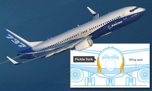 Hàng chục máy bay Boeing hạ cánh khẩn vì lỗi nứt cánh